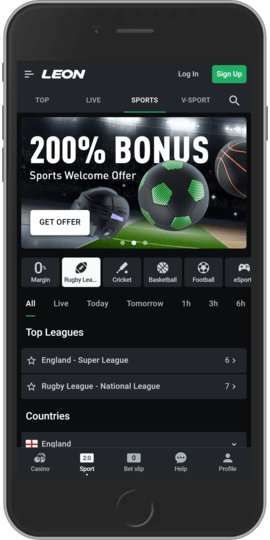 Leonbet app sports